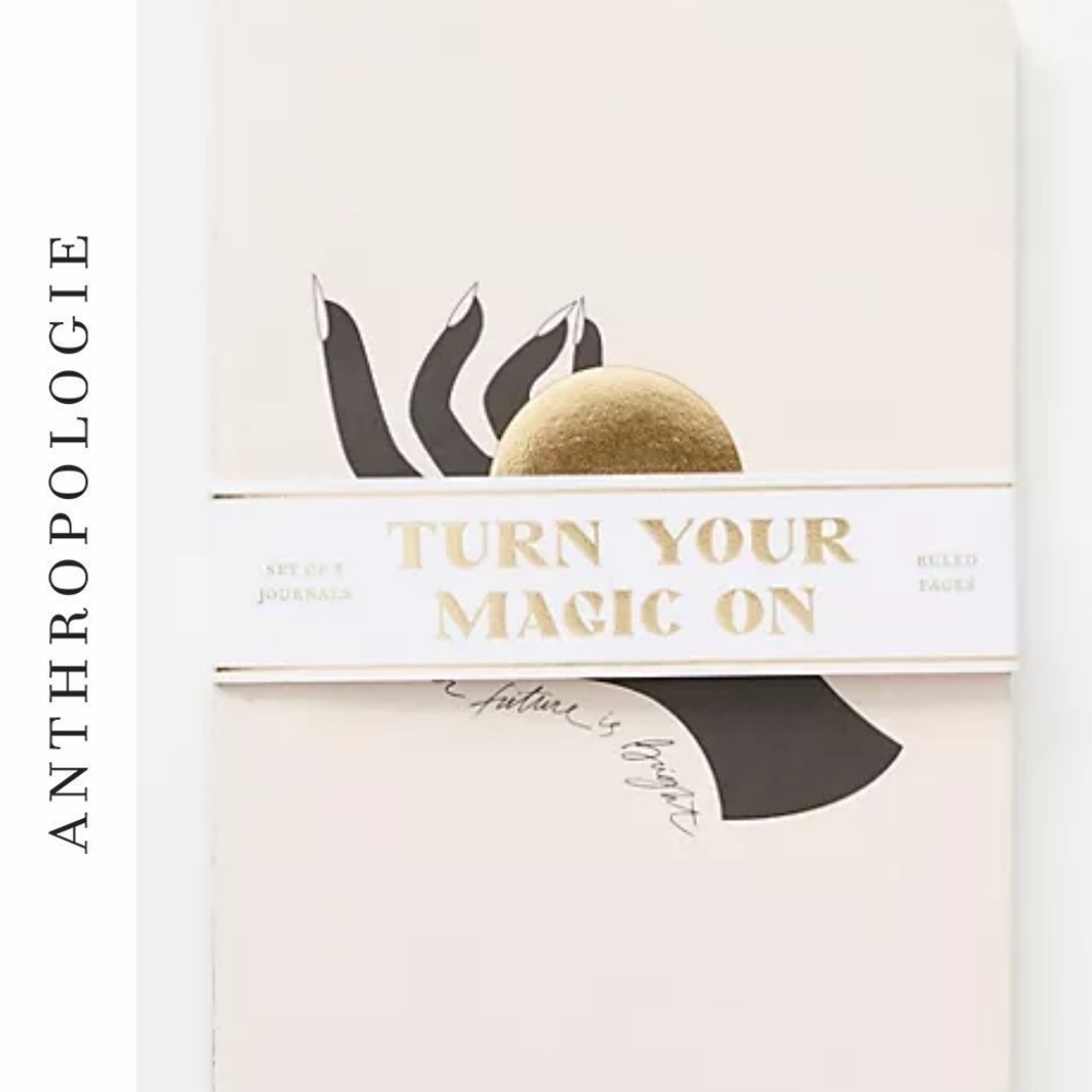 NWT | Anthro Cocorrina Magic Journals, set of 3